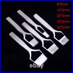 Custom Made Leather Craft Belt Oblate Hole Punching Tool Strap Oval Cutter