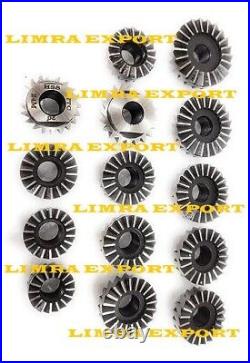 Cylinder Head Valve Seat Cutter Set of 14 ps (HSS)+Free Express Shipping