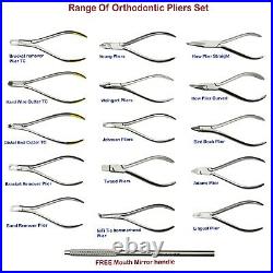 Dental Orthodontic Archwire Cutting Bending Pliers Laboratory Ortho Clinic Tools