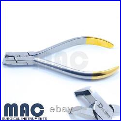 Dental Orthodontic Tool Set TC Distal End Cutter Pliers Cut Hard Wire Hold 10pcs
