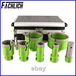 Diamond Drilling Bit Set for Ceramic Granite Tile Hole Saw Cutter Tool 8pcs/Box