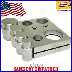 Disc Cutter Large 1-2 Jewelry Making Tool 4 Punch Set Carbon Steel Metal