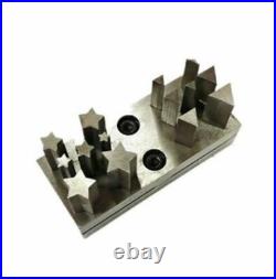 Disc Cutter Punch Cutting Craft Working Metal Jewelry Tool Heart Star Square