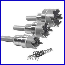 Durable 4-Piece Hole Cutter Set in Rust-Proof Case Precision Cutting Tools