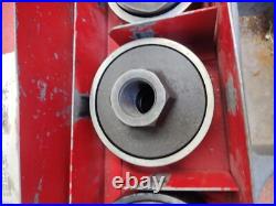 ENSLEY Tool 2 To 4in conduit knock out cutter set (Used)