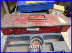 ENSLEY Tool 2 To 4in conduit knock out cutter set (Used)