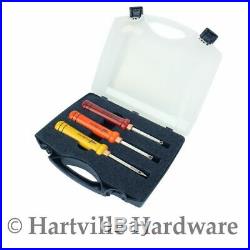 Easy Wood Tools 3-Piece Carbide Micro Turning Set with Bonus Cutter
