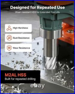 Efficient Metalworking Tool 13-Piece Annular Cutter Set with Smooth Chip Flow Efficient Metalworking Tool 13-Piece Annular Cutter Set with Smooth Chip Flow