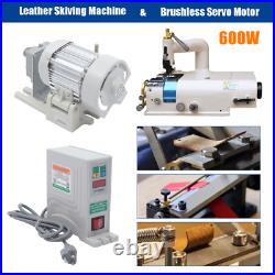 Electric Leather Peeling Skiving Machine Shovel with Brushless Servo Motor 600W
