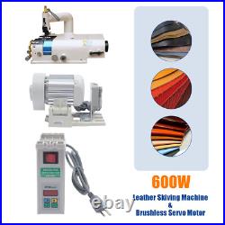 Electric Leather Peeling Skiving Machine Shovel with Brushless Servo Motor 600W