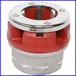 Electric Pipe Cutter Kit Pipe Threader Tool Set Threading Machine & 6 Dies
