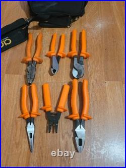 Electrical tool set pliers, cable stripper, cable cutter