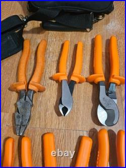 Electrical tool set pliers, cable stripper, cable cutter