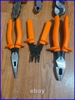 Electrical tool set pliers, cable stripper, cable cutter