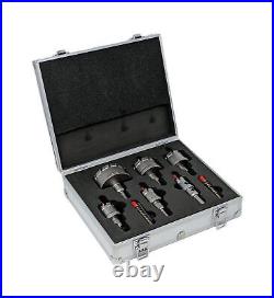 Electrician TCTL Hole Cutter Set of 6pcs. Includes 7/8, 1-1/8, 2, 2-1/2