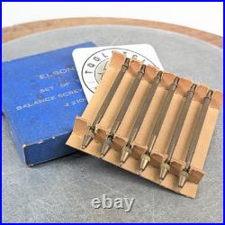 Elson Brass Balance Screw Cutter Set 2106 Vintage Watchmaking Horology Tool! 468
