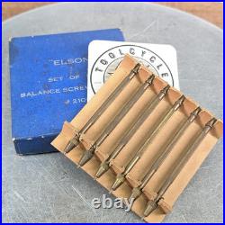 Elson Brass Balance Screw Cutter Set 2106 Vintage Watchmaking Horology Tool! 468 Elson Brass Balance Screw Cutter Set 2106 Vintage Watchmaking Horology Tool! 468