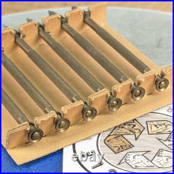 Elson Brass Balance Screw Cutter Set 2106 Vintage Watchmaking Horology Tool! 468
