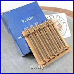 Elson Brass Balance Screw Cutter Set 2106 Vintage Watchmaking Horology Tool! 468