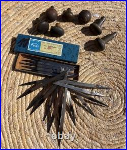 F. D. Pfeil Dick Friedrich fine precise Chisel Engraving Cutter Set Tools