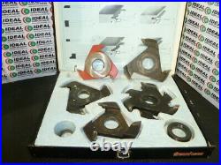 FREUD Cassette 65 Shaper Cutter Set 6ea Cutting Tools in Kit USED NICE