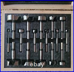 Fisch 16-Piece Wave Cutter Evolution Forstner Bit Set NEW NEVER USED Fisch 16-Piece Wave Cutter Evolution Forstner Bit Set NEW NEVER USED