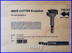 Fisch 16-Piece Wave Cutter Evolution Forstner Bit Set NEW NEVER USED Fisch 16-Piece Wave Cutter Evolution Forstner Bit Set NEW NEVER USED