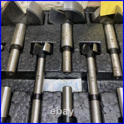 Fisch 16-Piece Wave Cutter Evolution Forstner Bit Set with Wooden Box (Imperial)