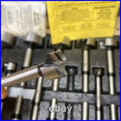 Fisch 16-Piece Wave Cutter Evolution Forstner Bit Set with Wooden Box (Imperial)