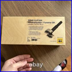 Fisch Wave Cutter Forstner Drill Bit Set, 6-Piece Metric Woodworking Tool Set