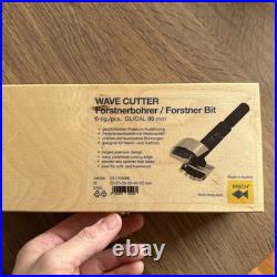 Fisch Wave Cutter Forstner Drill Bit Set, 6-Piece Metric Woodworking Tool Set