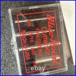 For Blue Point Tools SWDK4 Spot Weld Cutter Kit New 4pc