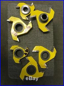 Freeborn Tool Co. Tantung Tipped Shaper Cutters Cope And Pattern Set