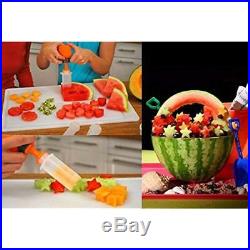 Fruit And Vegetable Shape Cutter Decorating Tools Slicer Set Pop Chef Cookie