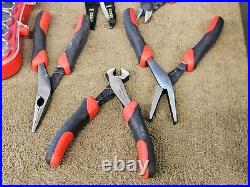 Gearwrench Ratcheting Screwdriver Bit Extension Plier Wire Cutters Set 8940