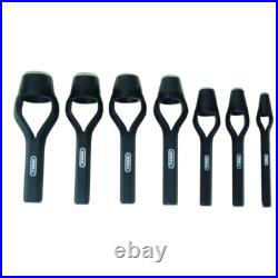 General Tools Hollow Steel Arch Round Hole Punch Cutter Set 7 Pack Steel Tool