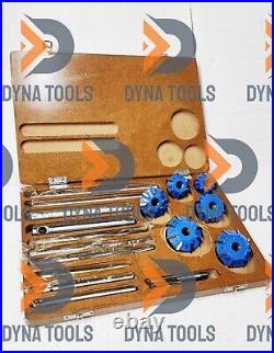 Gm Big Block 427-454-366 Heads 3 Angels Cut Valve Seat Cutter Set Carbide Tipped