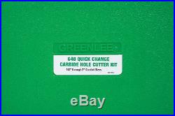 Greenlee 648 Quick Change Carbide Cutter Set