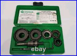 Greenlee 660 6-Piece Quick Change Carbide-Tipped Hole Cutter Set, 7/8 2