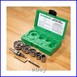 Greenlee 660 6-Piece Quick Change Carbide-Tipped Hole Cutter Set, 7/8 2 Greenlee 660 6-Piece Quick Change Carbide-Tipped Hole Cutter Set, 7/8 2