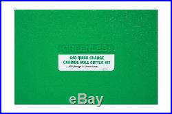 Greenlee Carbide Cutter Hole Making Quick Change Plastic Steel 9 Piece Tool 648