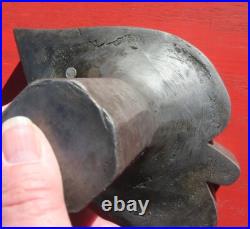 HUGE Rare Vintage Millinery Leaf Tool Mold Bronze Antique Cutter SET #23