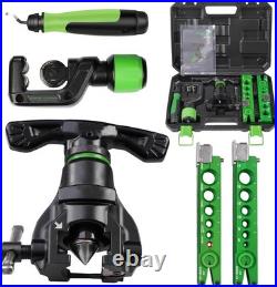 HVAC Flaring Tool Kit with 45-Degree Eccentric Tool and Pipe Cutter Set