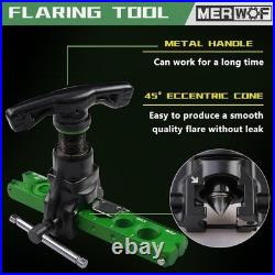 HVAC Flaring Tool Kit with 45-Degree Eccentric Tool and Pipe Cutter Set