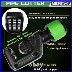 HVAC Flaring Tool Kit with 45-Degree Eccentric Tool and Pipe Cutter Set