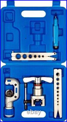 High-Quality 15 Sizes Flare Tool Set with Tube Cutter and Reamer Precision