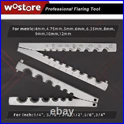 High-Quality 15 Sizes Flare Tool Set with Tube Cutter and Reamer Precision