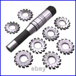 High-Speed Steel Gear Cutter Set 55mm Diameter