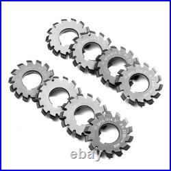 High-Speed Steel Gear Cutter Set 55mm Diameter