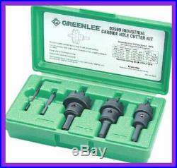 Hole Cutter Kit 5 Pc Tungsten Carbide GREEN/BLACK 3 PC Set Tools